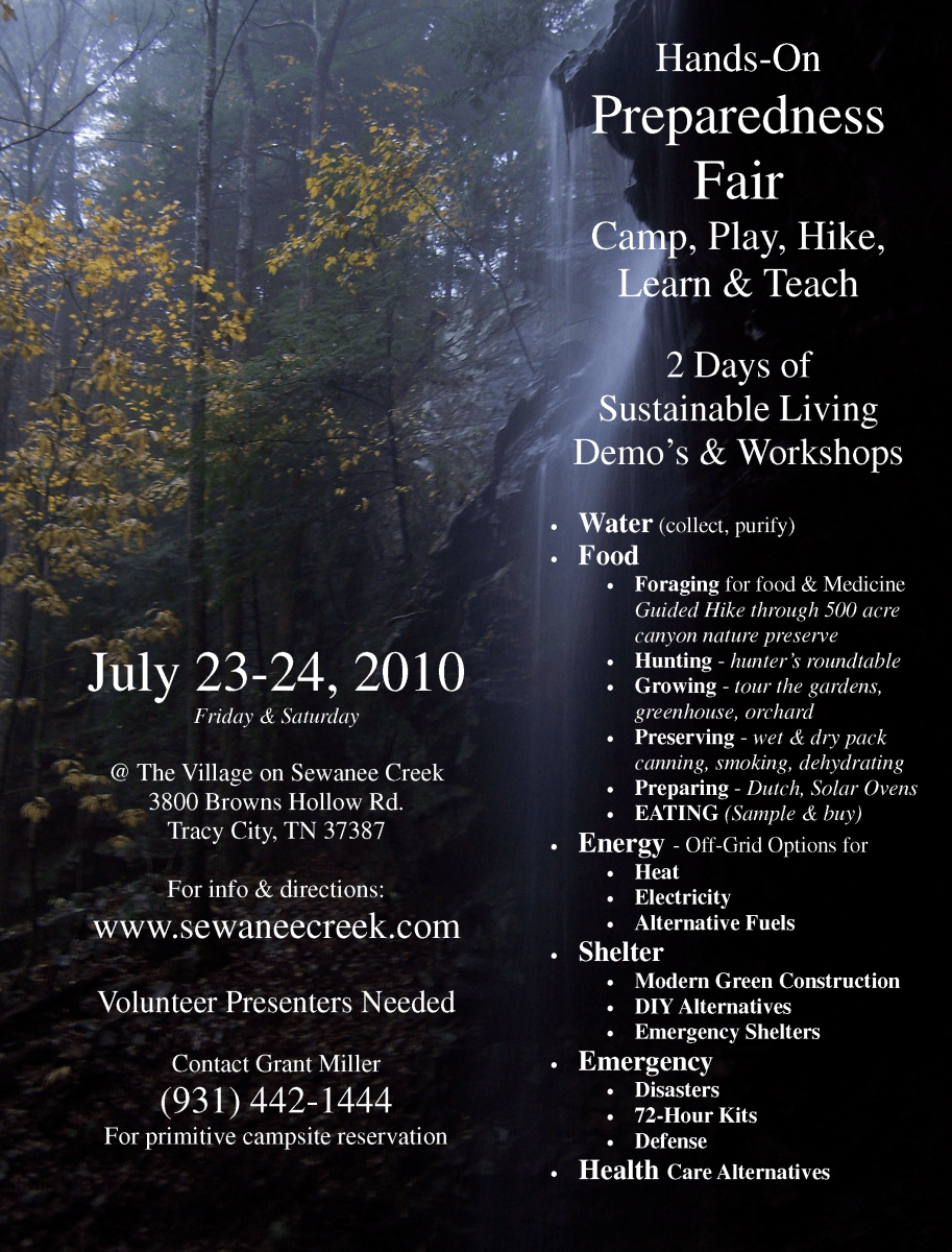 Prepper, Preparedness,